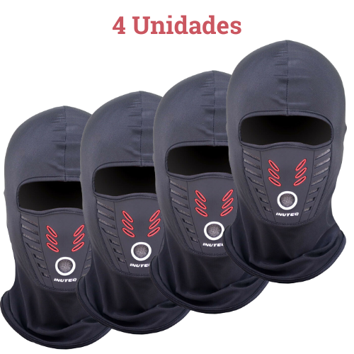 Kit Balaclava Ninja Inuteq - Touca NInja