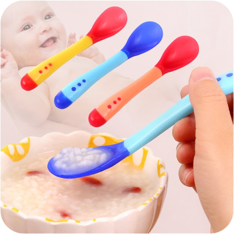 Conjunto De Talher Térmico Silicone Para Bebê